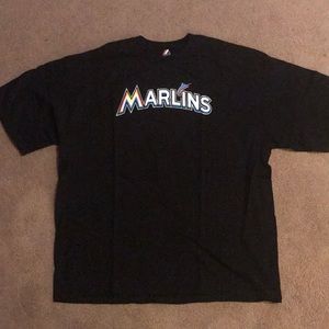 Miami Marlins Majestic Tee- 3XL
